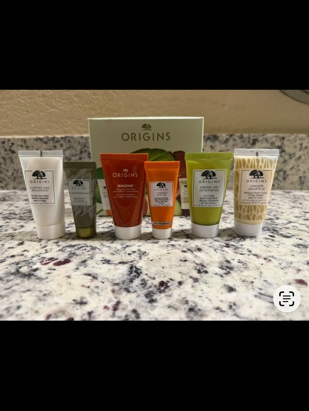 Origins 6 piece travel size